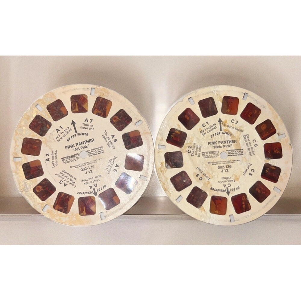 Lot of 2 Popeyes View master reel